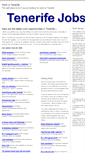 Mobile Screenshot of jobsintenerife.com